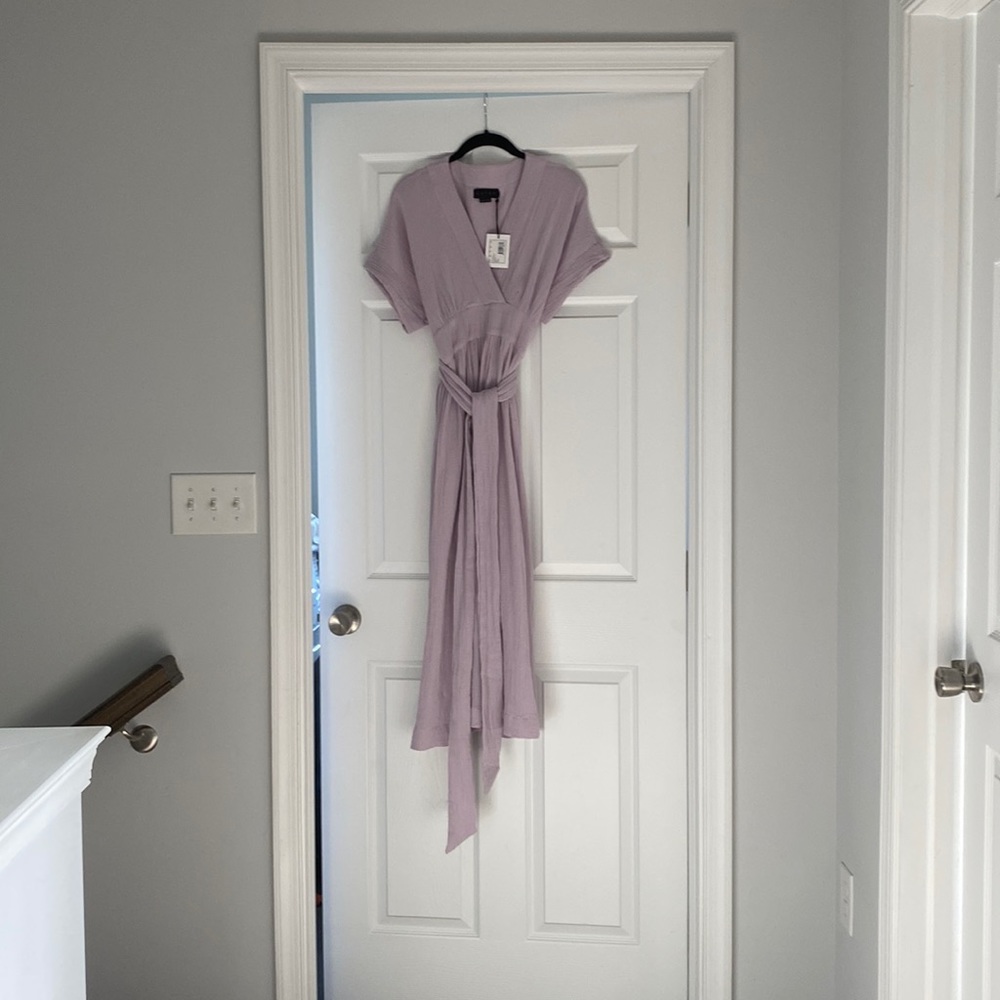 Hatch Mayernity Carolina Dress in Iris, Size 1